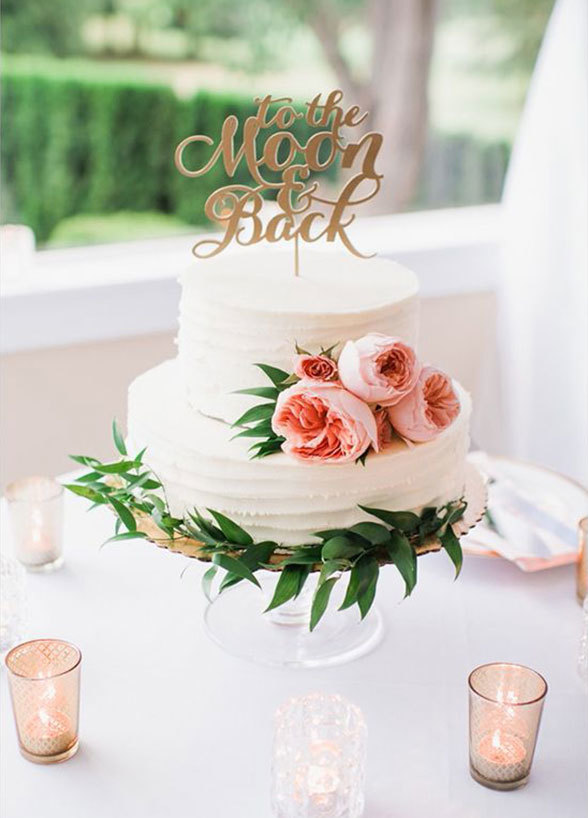婚礼蛋糕顶部文字装饰,结婚蛋糕图片