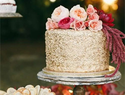浪漫大气婚礼蛋糕图片
