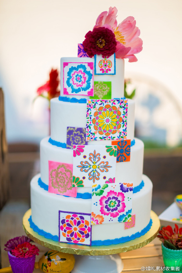 造型奇特的创意婚礼蛋糕