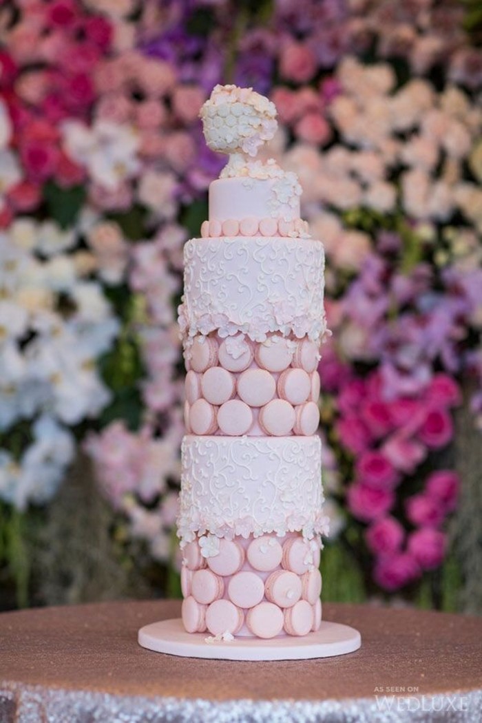 翻糖 蛋糕 创意 生日 纪念 周年 婚礼 鲜花 布置 马卡龙