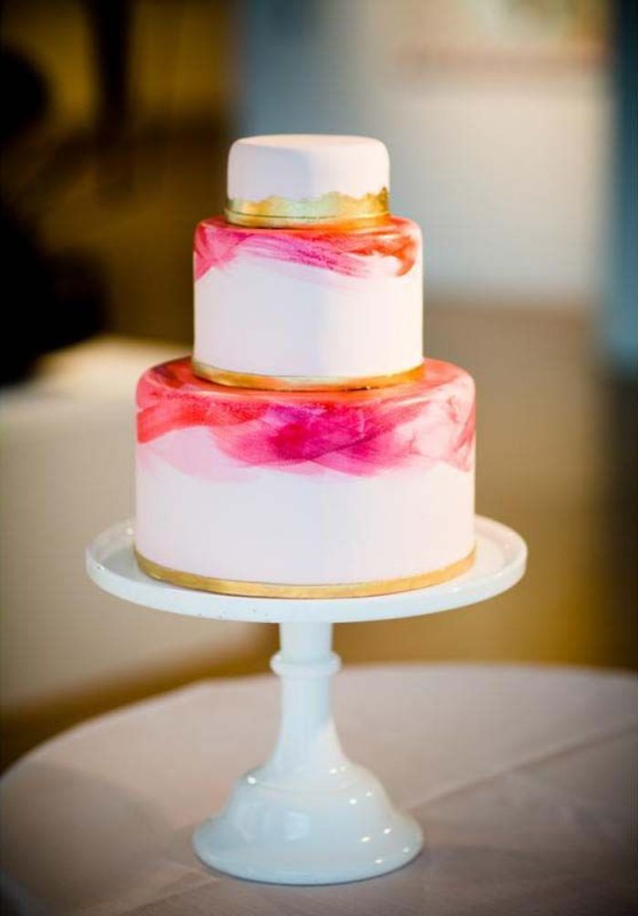 婚礼蛋糕：简单之美