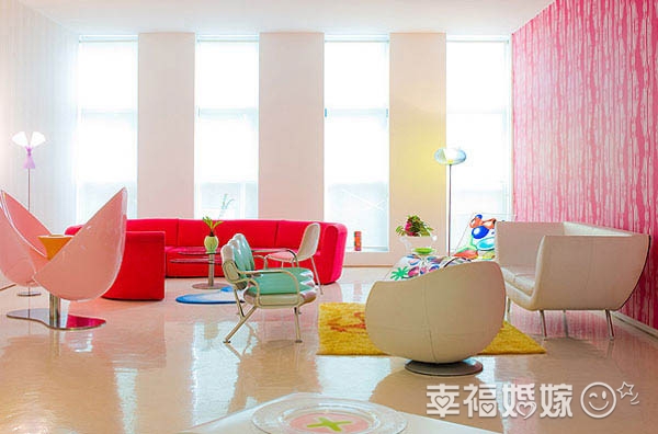 属于我们的缤纷世界 多彩室内布置