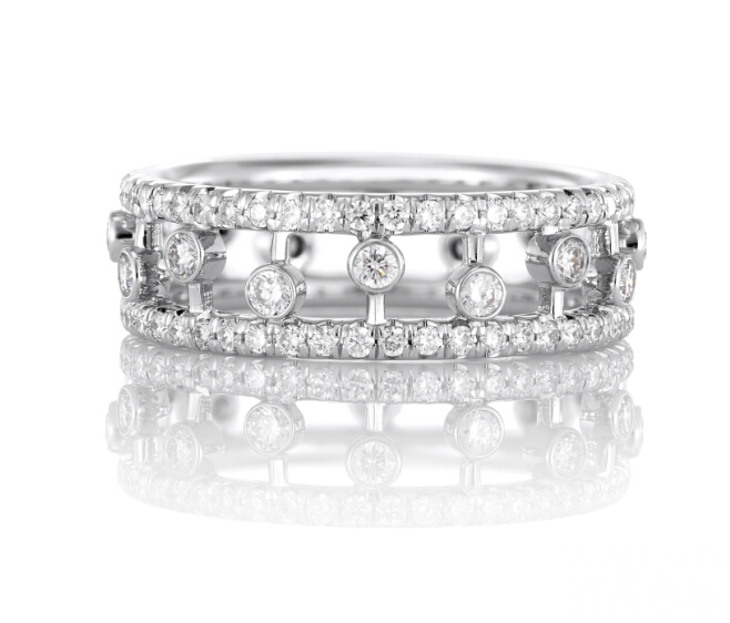 经典包镶钻戒 如爱情般不惧磨损(1)