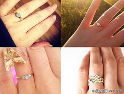 日常配戴的结婚戒指 4种钻戒