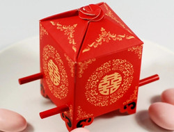 婚礼创意中国风元素喜糖盒
