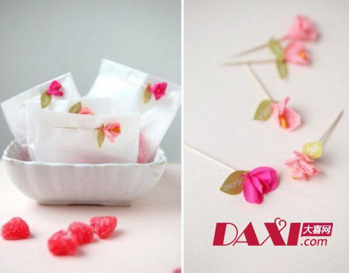 四款小巧可爱的结婚喜糖