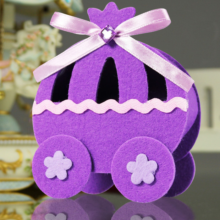 新款欧式南瓜马车创意个性喜糖盒子 婚礼婚庆 喜糖盒袋 结婚用品