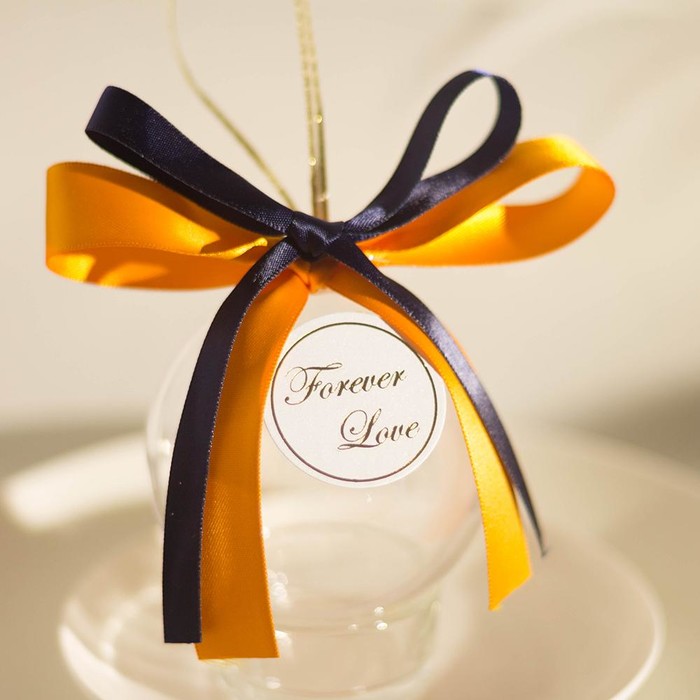  香槟金色爱球树脂球喜糖盒子欧式高档创意 个性定制婚品
