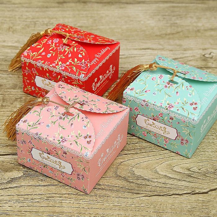 婚礼糖盒婚庆喜糖盒子创意礼盒2015结婚礼品盒欧式回礼糖盒正方形