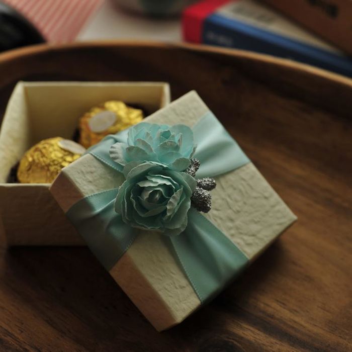 喜的良品 喜糖盒子 蓝色爱情海 个性欧式创意结婚婚礼糖果盒 SA03