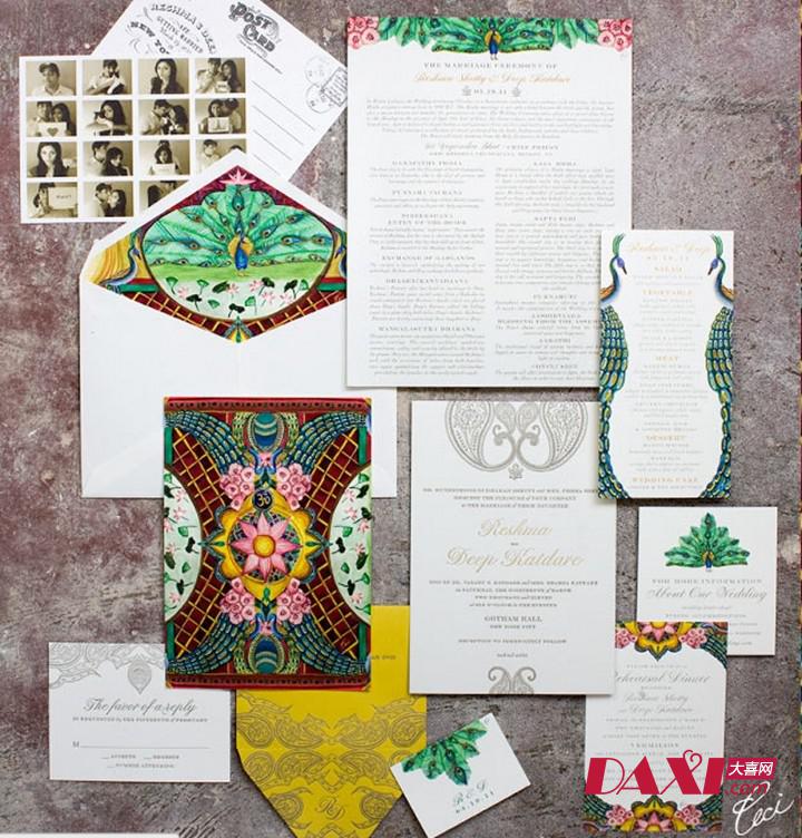 创意个性的婚礼请柬推荐 为你定制专属你的婚礼请柬
