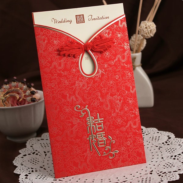 结婚请帖图片,中式请帖,婚礼请柬样式
