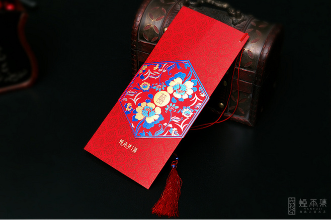 结婚请帖图片,中式请帖,婚礼请柬样式