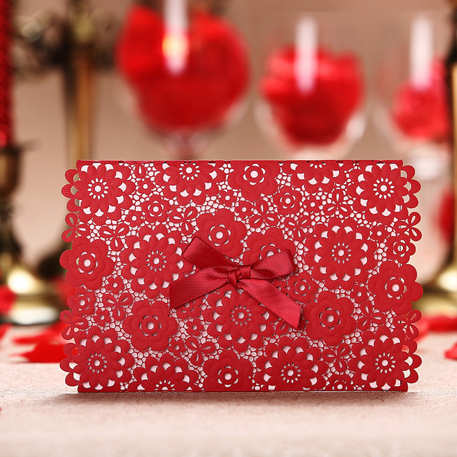 结婚请帖图片,中式请帖,婚礼请柬样式