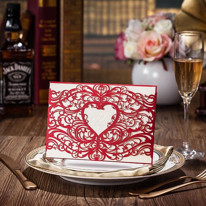 喜的良品请柬结婚创意2015请帖喜帖中式婚礼婚庆用品邀请函CW5017