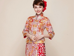 龙凤褂，最尊贵优雅的中式古装婚纱礼服