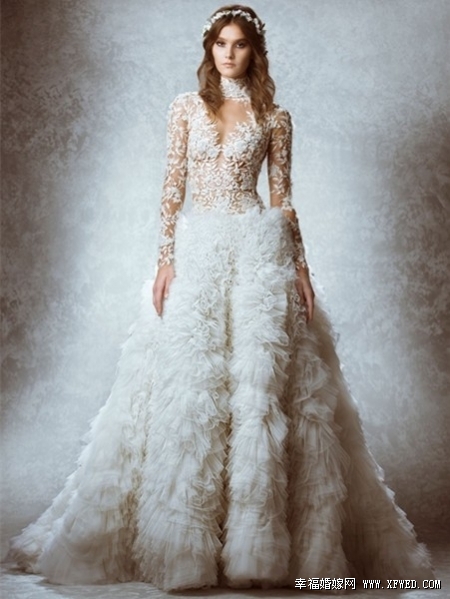 Zuhair Murad 手工秋冬系列婚纱推荐 奢华与典雅并存