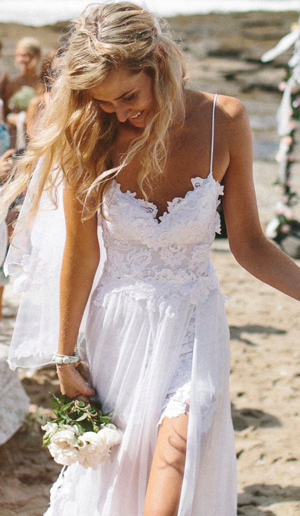 沙滩婚纱礼服,新娘婚纱礼服图片,婚纱款式图片