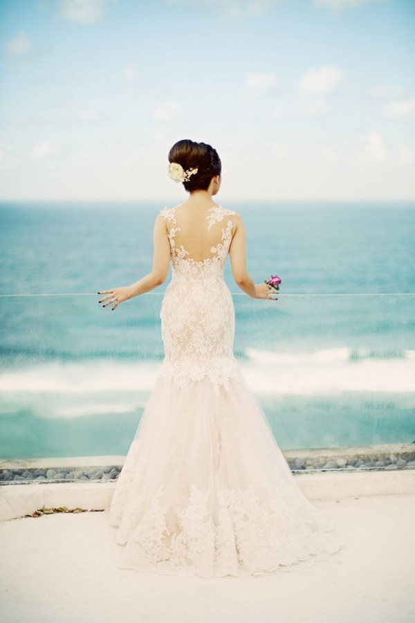 沙滩婚纱礼服,新娘婚纱礼服图片,婚纱款式图片