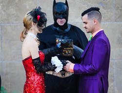 超酷炫创意另类蝙蝠侠主题婚礼 赞爆了！