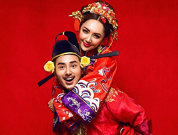 永不过期的爱情个性传统复古婚纱摄影照片