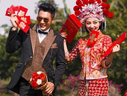 27°复古中国风·公主出嫁婚纱摄影照片