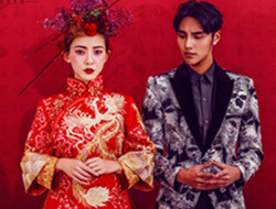 时尚中国风 新娘的古典中式婚纱照