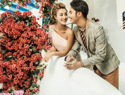 爱的进行式韩式婚纱照优美韵味十足气质如兰摄影图片
