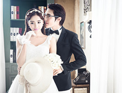 做最干净清纯新娘 韩式婚纱照