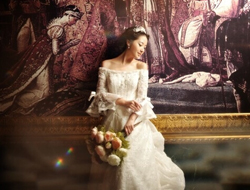欧式浪漫最美的幸福时光简洁优雅温婉婚纱摄影照片