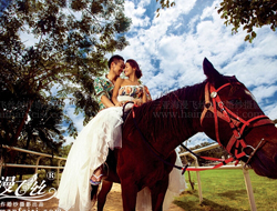欧式风格摄影马场贵族绅士骑士风度婚纱照片