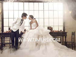 最热门韩式印象风格室内装饰大气优雅婚纱摄影照片