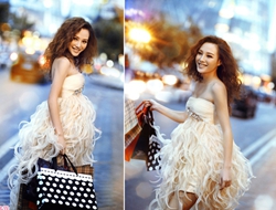 最热门流行风格时尚街拍夜景青春四射婚纱摄影照片