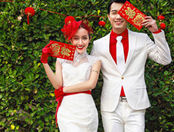 时尚中国新娘 红色喜事