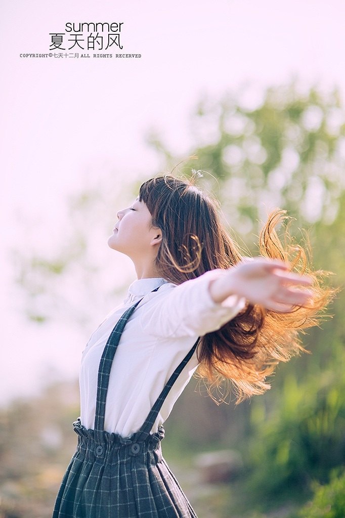 萝莉美眉清新写真《夏天的风》(图7)