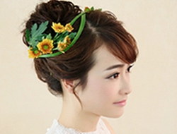细腻恬静的韩式森系梦幻超仙唯美新娘造型