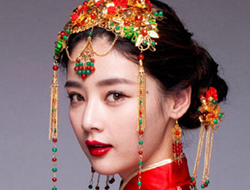  中式新娘发型图片 感受端庄典雅的古典美