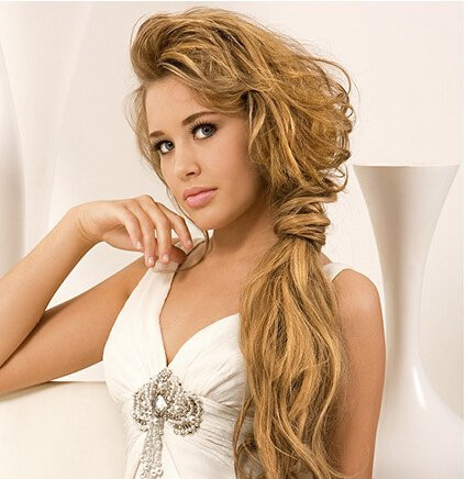 高贵华丽欧式新娘发型设计