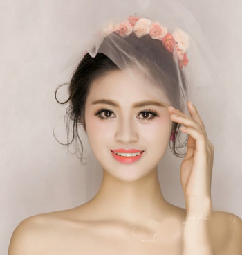 精致甜美浪漫新娘发型