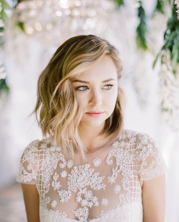 新娘流海造型,新娘造型图片