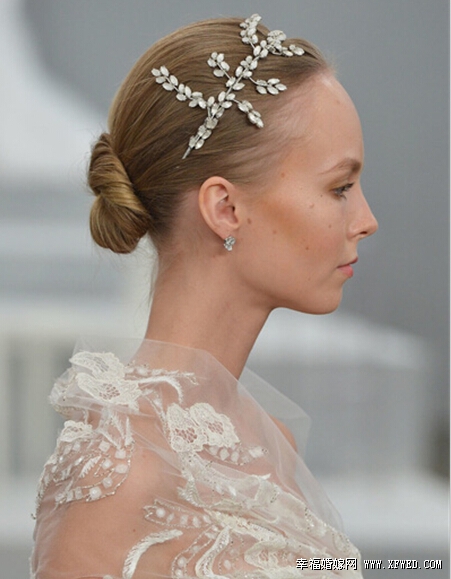 解析准新娘创意发型搭配 婚礼上让人眼前一亮