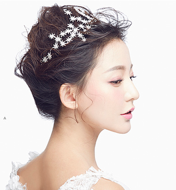 时尚浪漫新娘皇冠造型推荐 