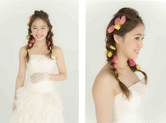 超赞的唯美气质新娘发型