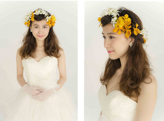 超赞的唯美气质新娘发型