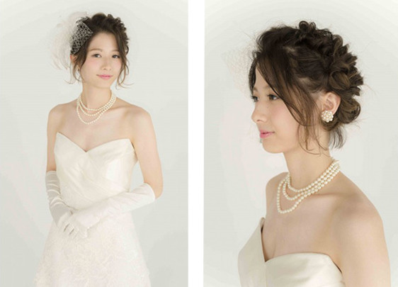 超赞的唯美气质新娘发型