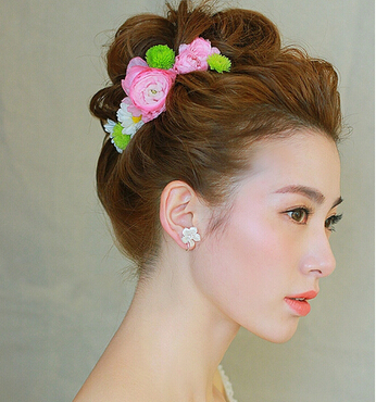 精致韩式新娘发型