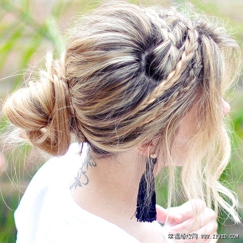 精选7款新娘气质编发 巧藏瑕疵造就完美发型