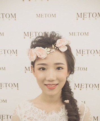 日系自然清新新娘发型精选