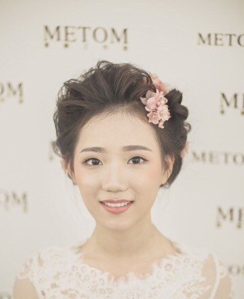 日系自然清新新娘发型精选