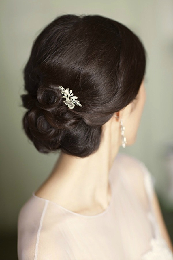 影楼新娘韩式发型图片,韩式新娘发型图片
